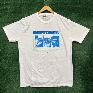 Deftones Private Eye Tour white T-Shirt Size Extra Large